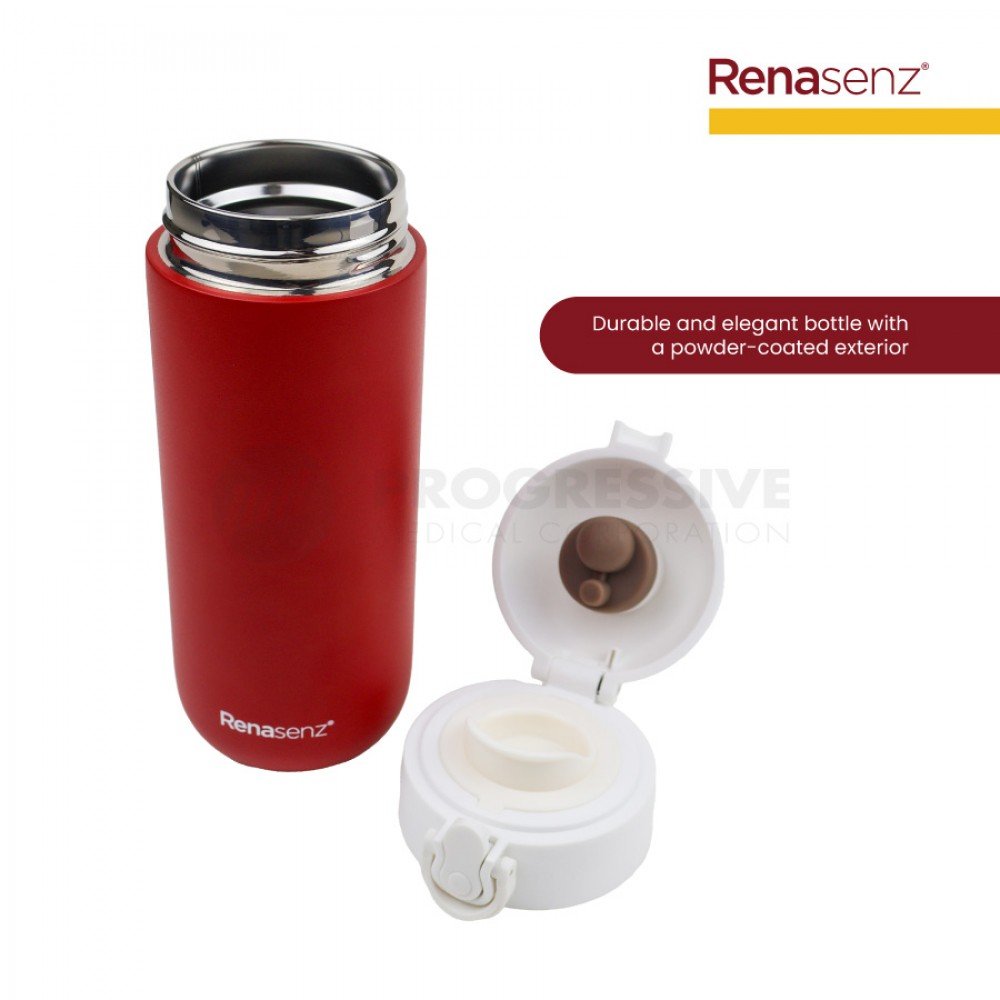 Hydrosenz Tumbler Red 12oz, Renasenz Hydrosenz Tumbler Red 12oz, Renasenz