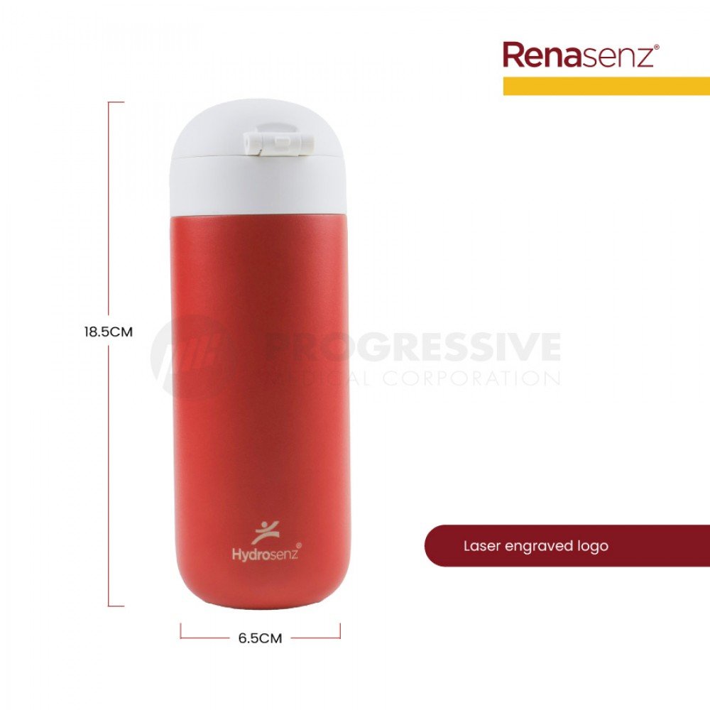 Hydrosenz Tumbler Red 12oz, Renasenz Hydrosenz Tumbler Red 12oz, Renasenz