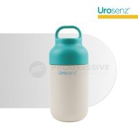 Hydrosenz Tumbler Cream-Teal 12oz, Urosenz