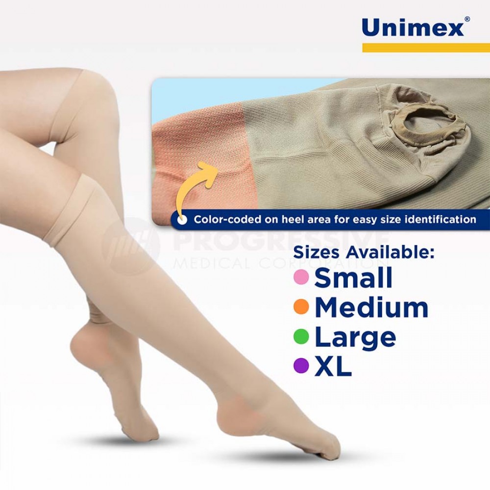 Unimex Anti-Embolism Stockings Knee High Flesh 