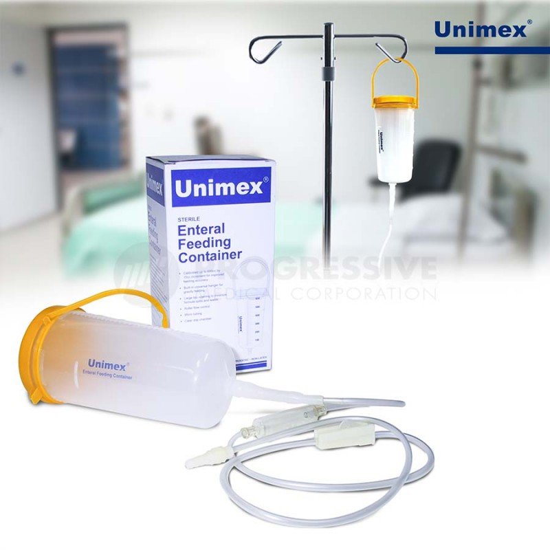 Unimex Enteral Feeding Container, 600cc