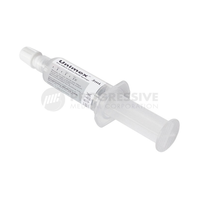 Unimex Pre-filled Saline Flush Syringe