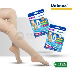 Unimex Anti-Embolism Stockings Knee High Flesh 