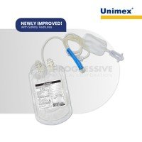 Unimex Blood Bag  with Needle Cover and Sampling Bag