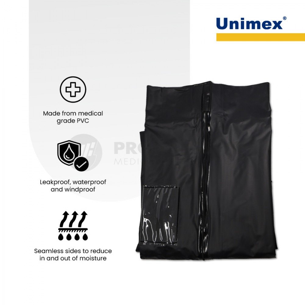 Unimex Cadaver Bag, Max. Capacity, 120kg Unimex Cadaver Bag, Max. Capacity, 120kg
