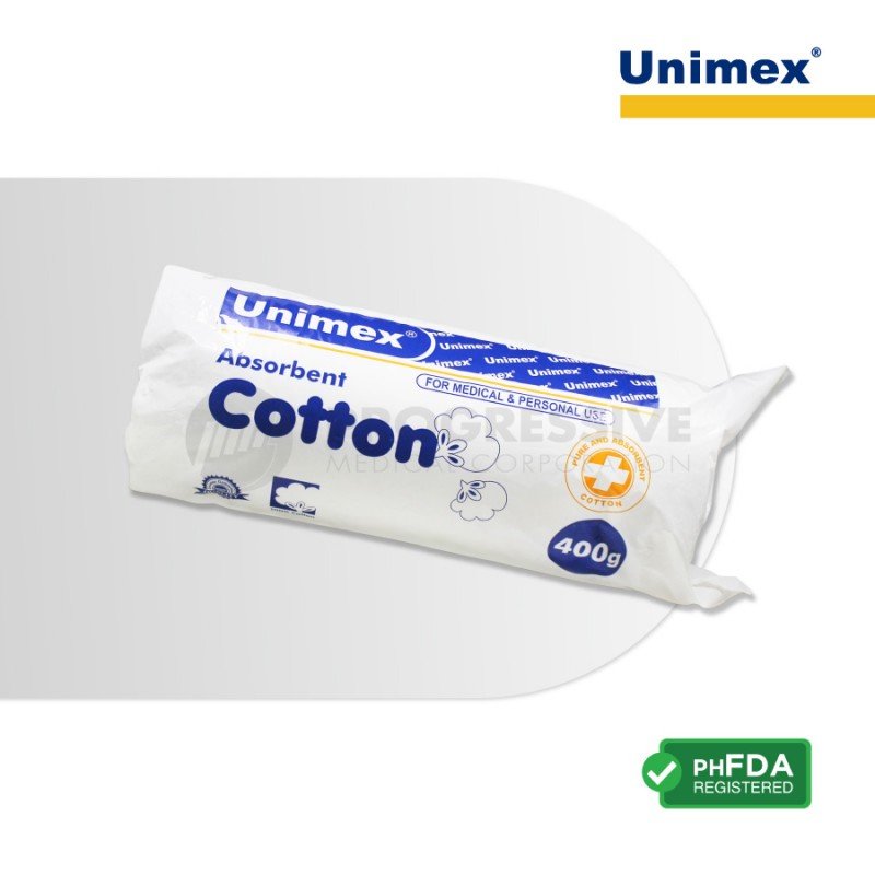 Unimex Absorbent Cotton Roll, 400g