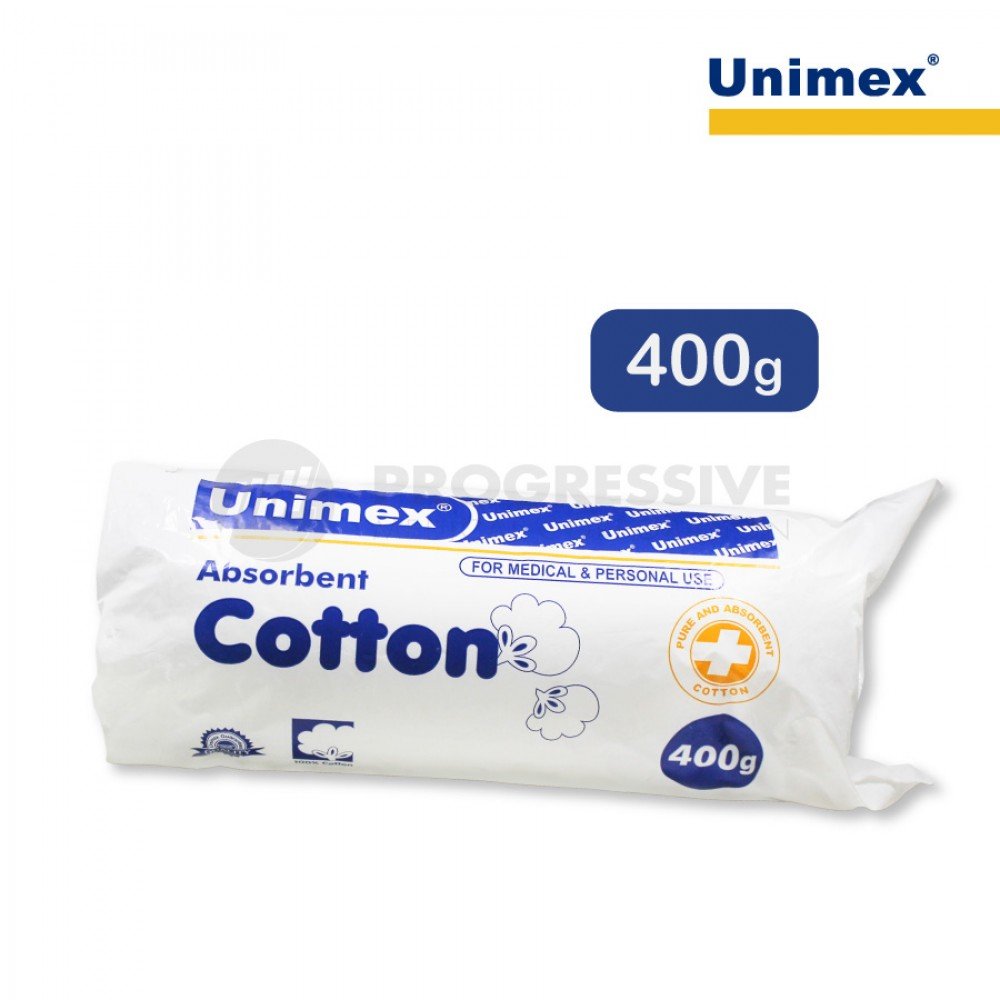 Unimex Absorbent Cotton Roll, 400g