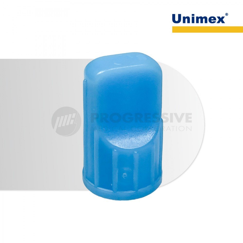 Unimex Disinfection Cap for NF Port (Sold by box of 250s) Unimex Disinfection Cap for NF Port (Sold by box of 250s)