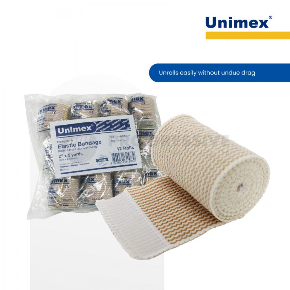 Unimex Elastic Bandage V-Grip