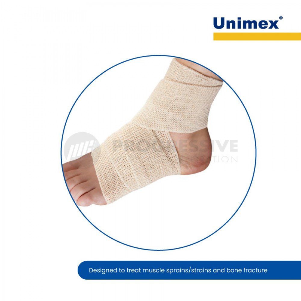 Unimex Elastic Bandage V-Grip