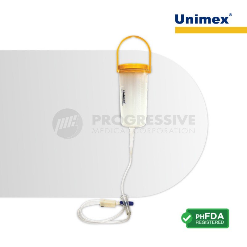 Unimex Enteral Feeding Container, 600cc