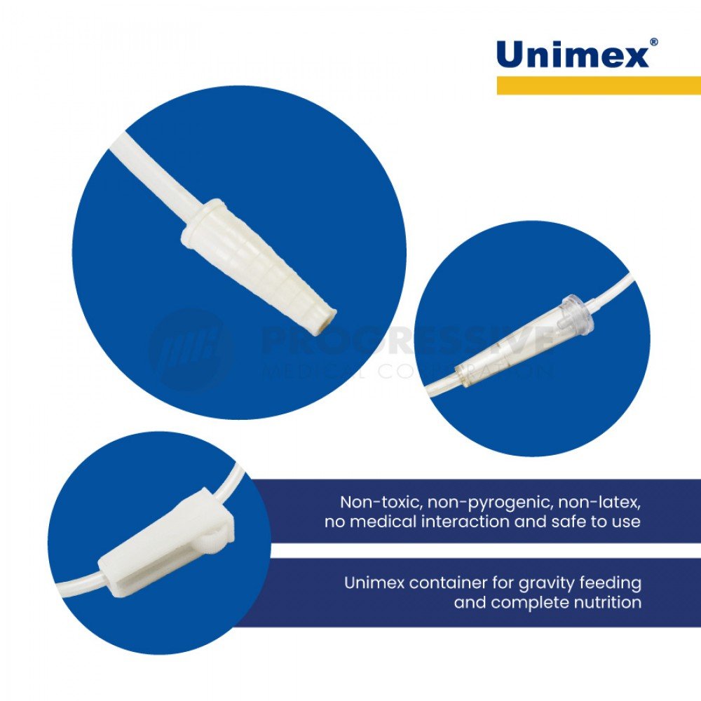 Unimex Enteral Feeding Container, 600cc