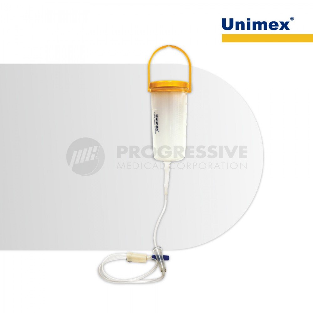 Unimex Enteral Feeding Container, 600cc