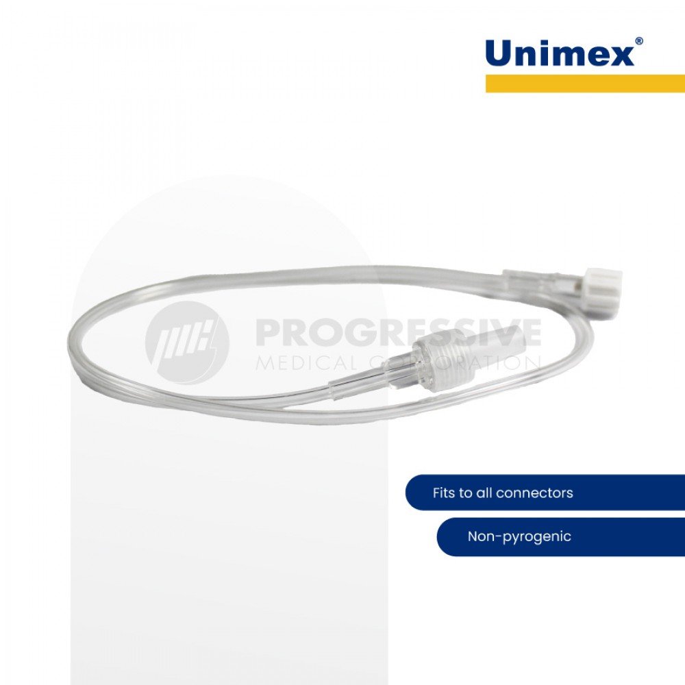 Unimex Extension Tubing LL 100cm (sold by box of 50s)