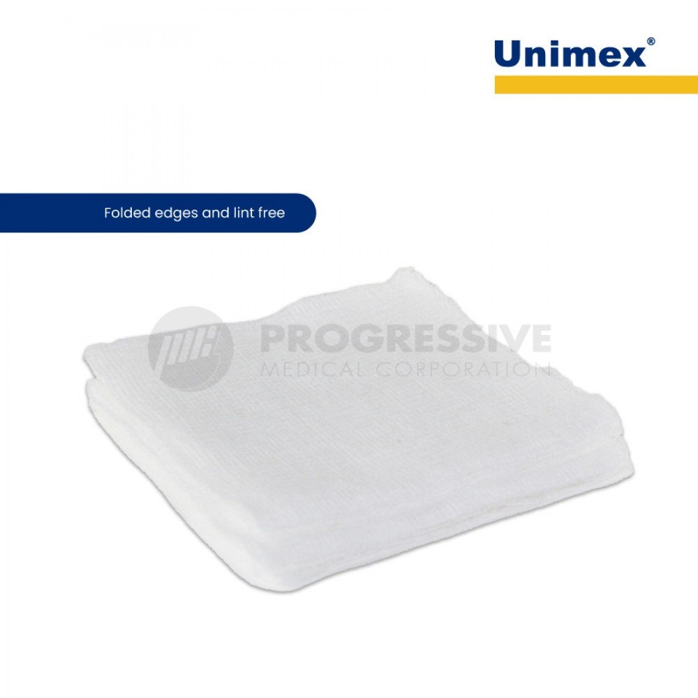 Unimex Gauze Sponge Non-Woven, Sterile 20's