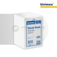Unimex Gauze Swab 4x4, 100's Unimex Gauze Swab 4x4, 100's