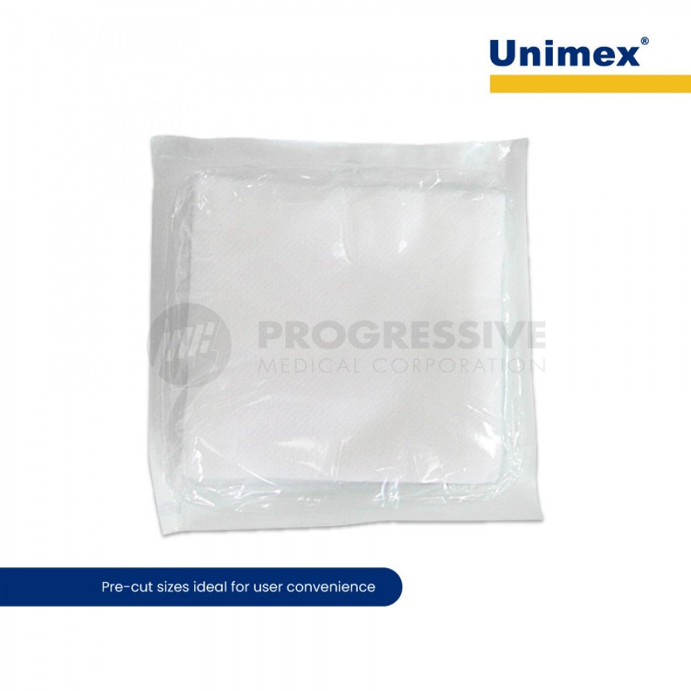 Unimex Gauze Swab 4x4, 100's Unimex Gauze Swab 4x4, 100's