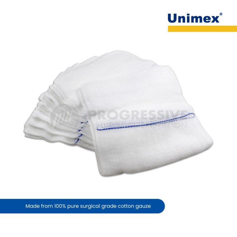 Unimex Gauze Swab, Sterile (sold by pack of 10s)