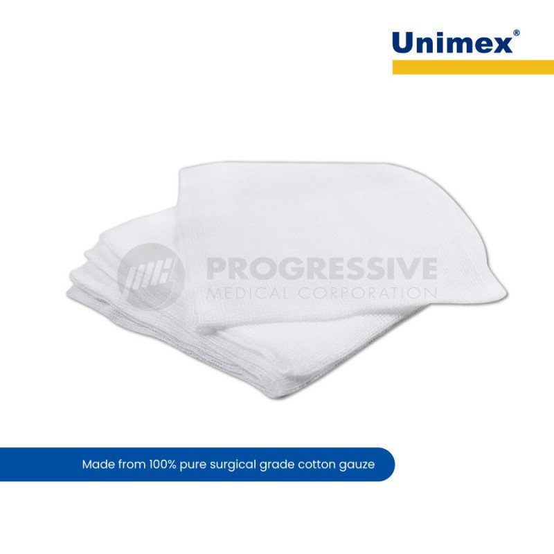 Unimex Gauze Swab, Sterile  (sold per pack of 5s)