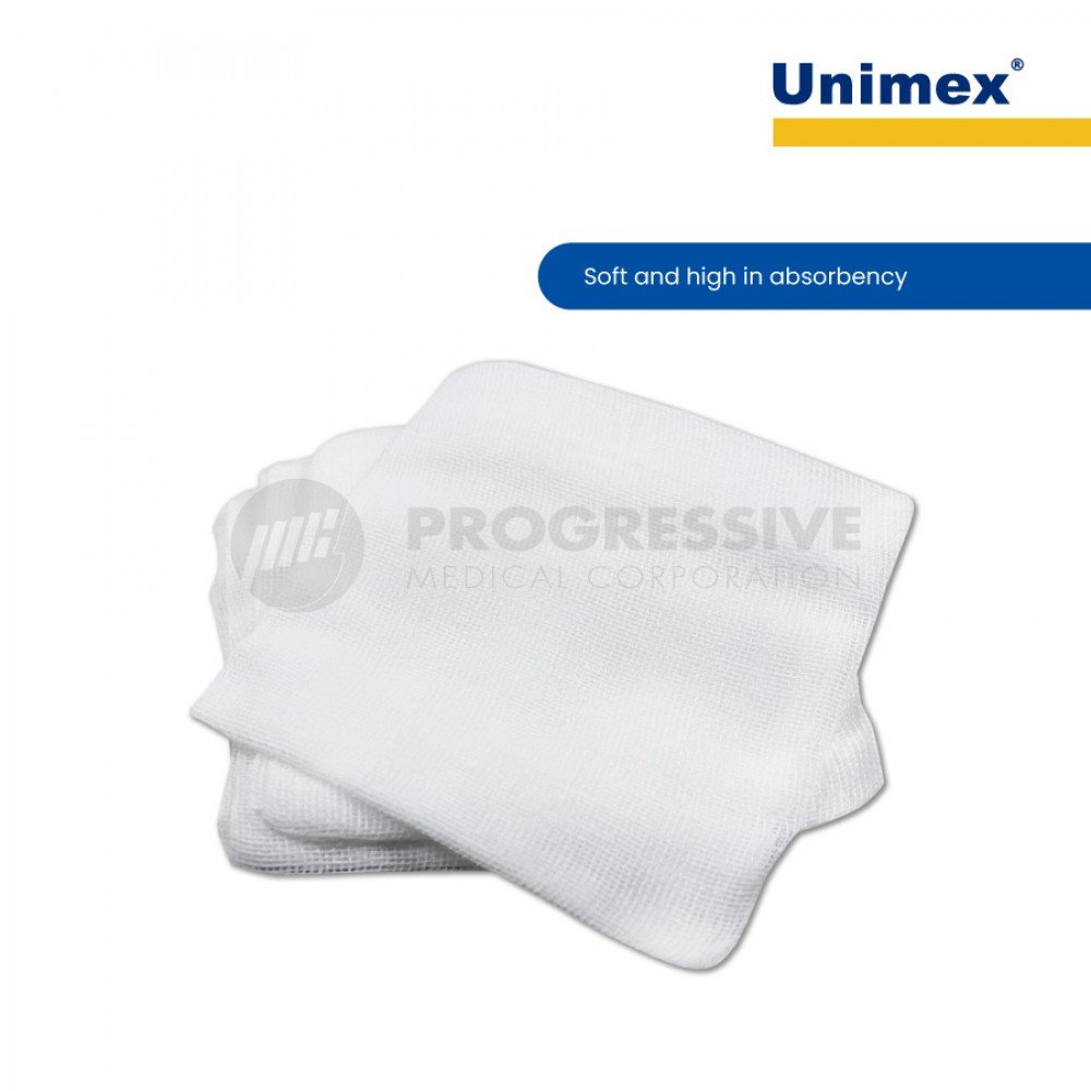 Unimex Gauze Swab, Sterile  (sold per pack of 5s)