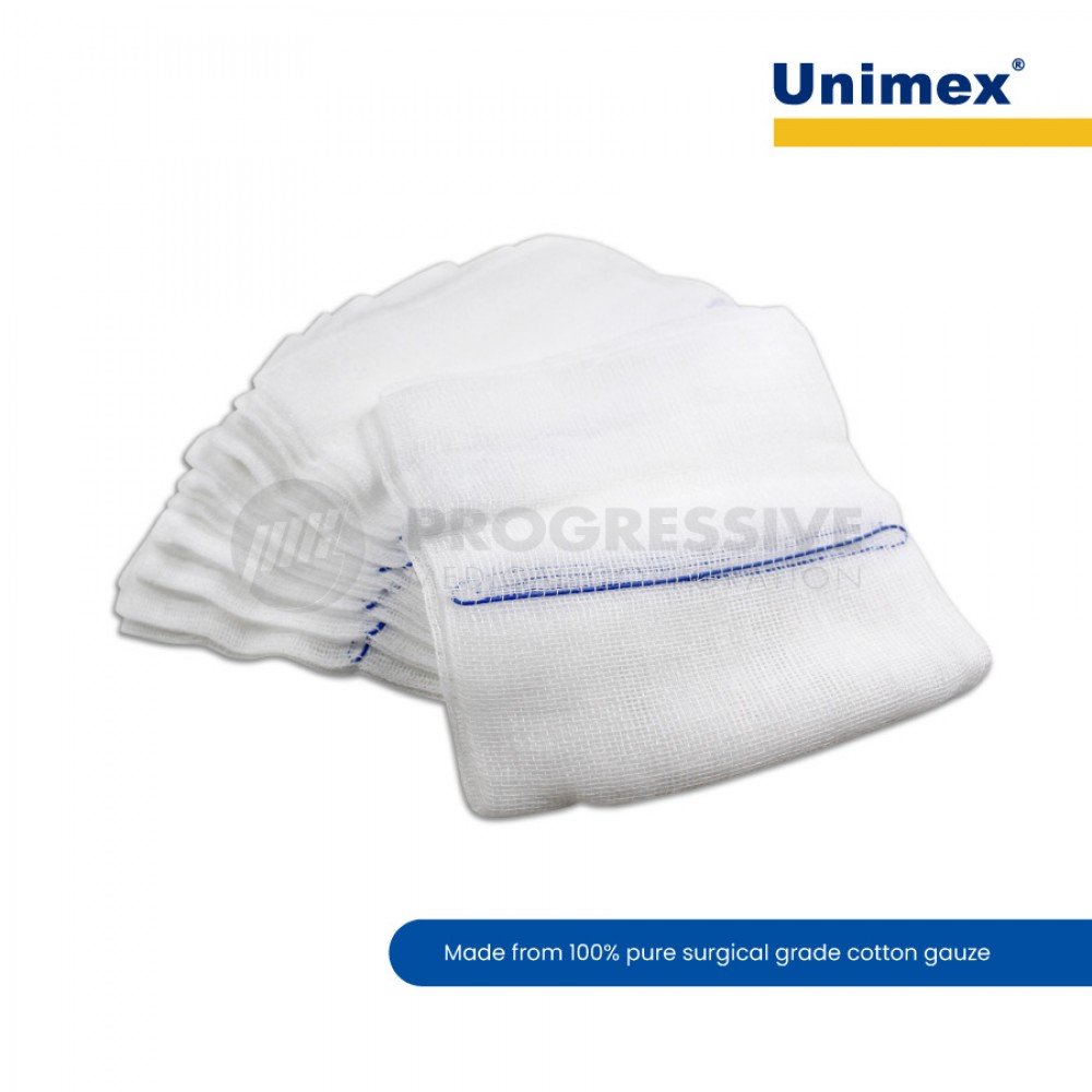 Unimex Gauze Swab, Non Sterile (sold per pack of 100s)