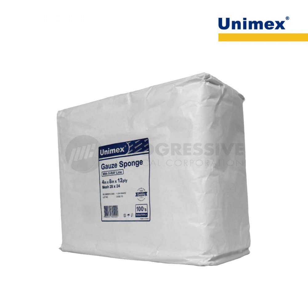 Unimex Gauze Swab, Non Sterile (sold per pack of 100s)