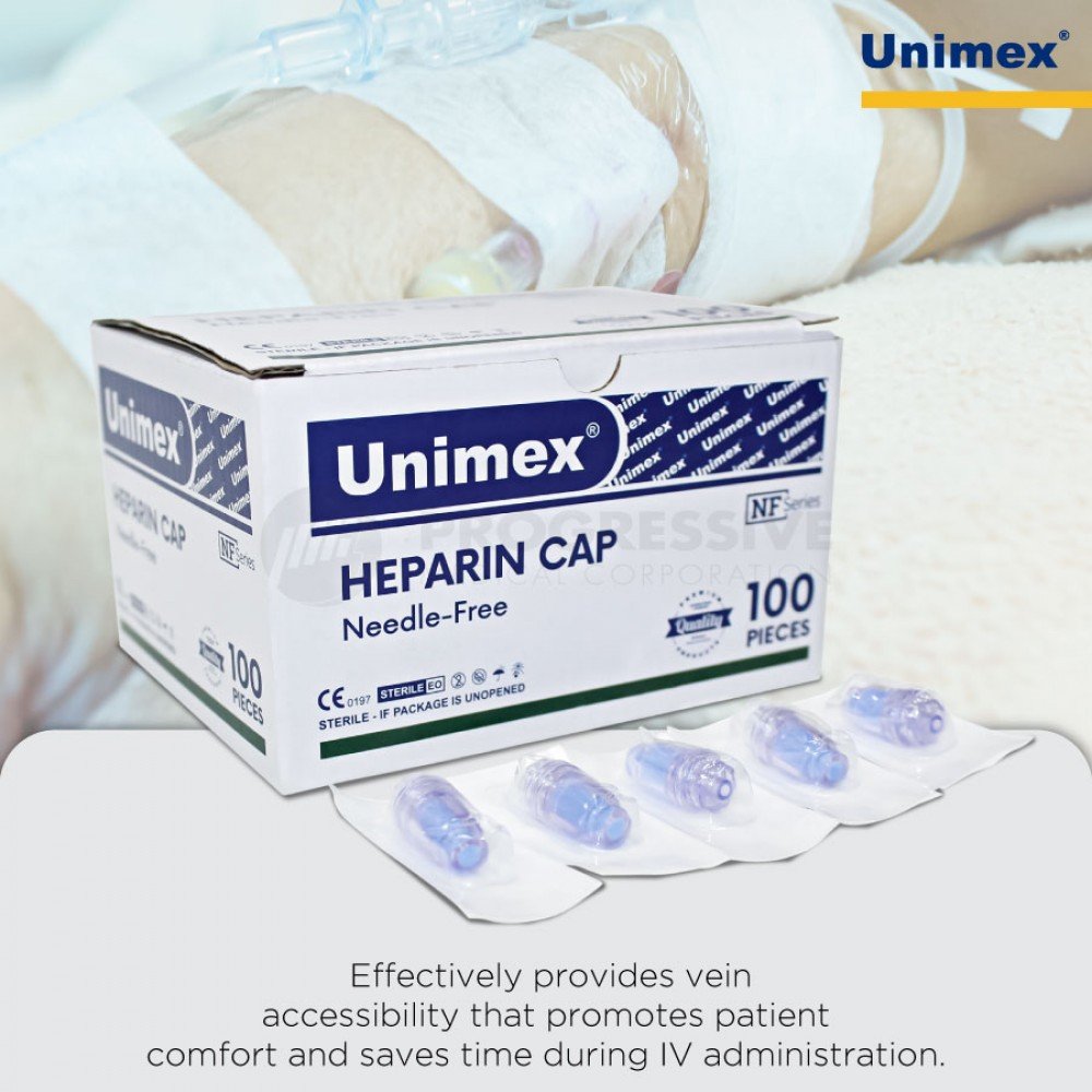Unimex Heparin Lock Needle-Free