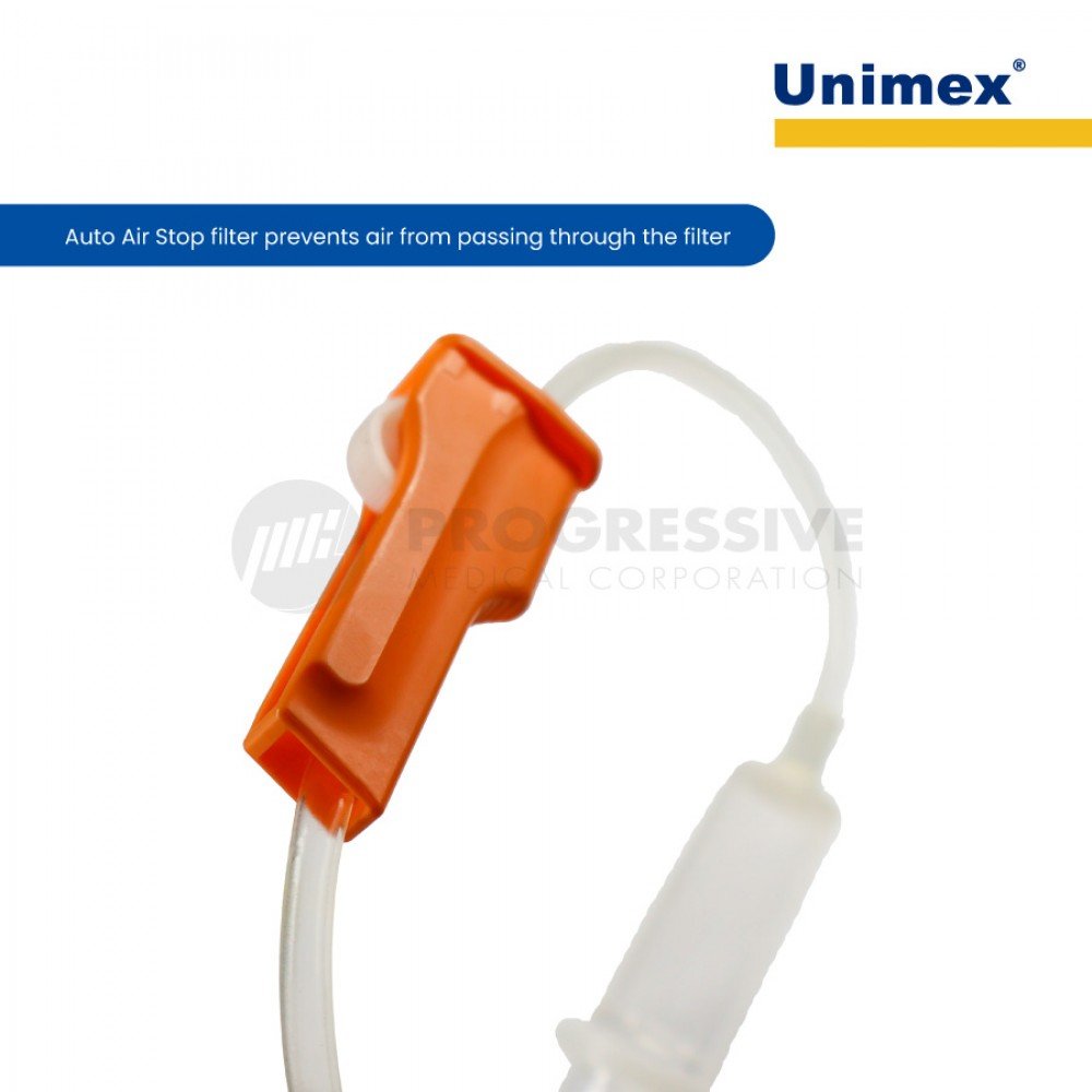 Unimex NF Infusion Set ASF (Air Stop Filter)