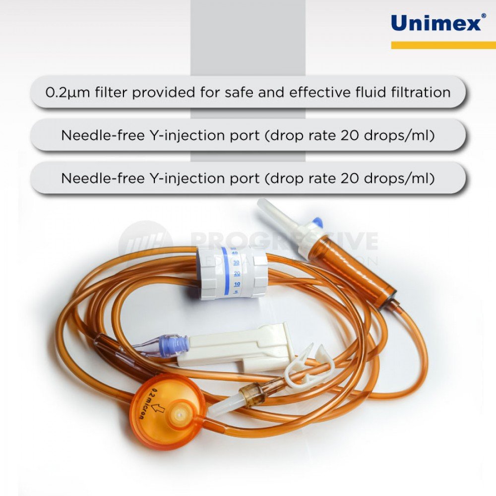 Unimex NF Infusion Set LG (Lightguard)