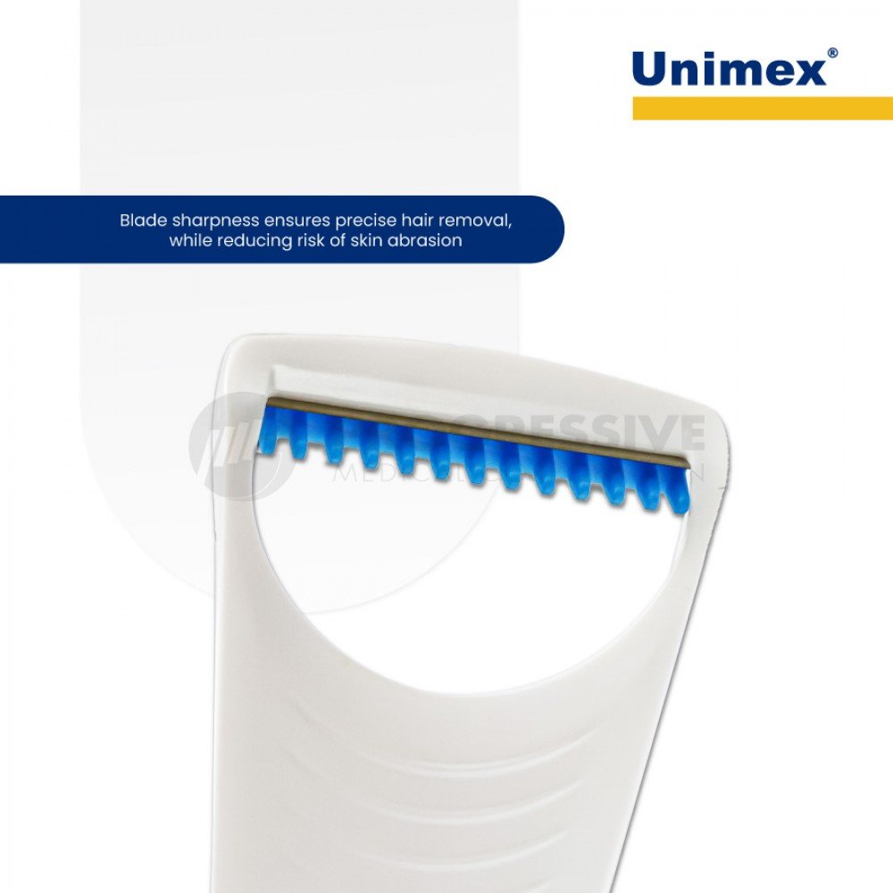 Unimex Disposable Pre-op Razor, Single Edge (sold by box of 50s)