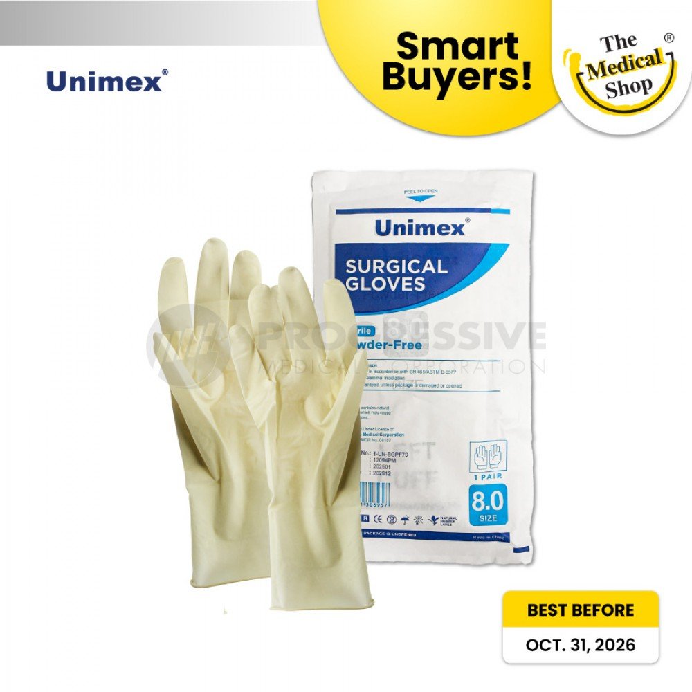 Smart Buyers - Unimex Sterile Surgical Gloves C 6.0 (Box of 50s)