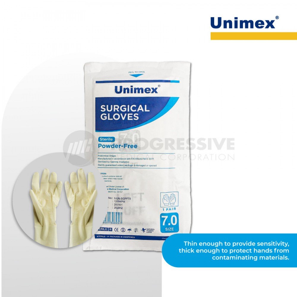 Unimex Sterile Surgical Gloves 