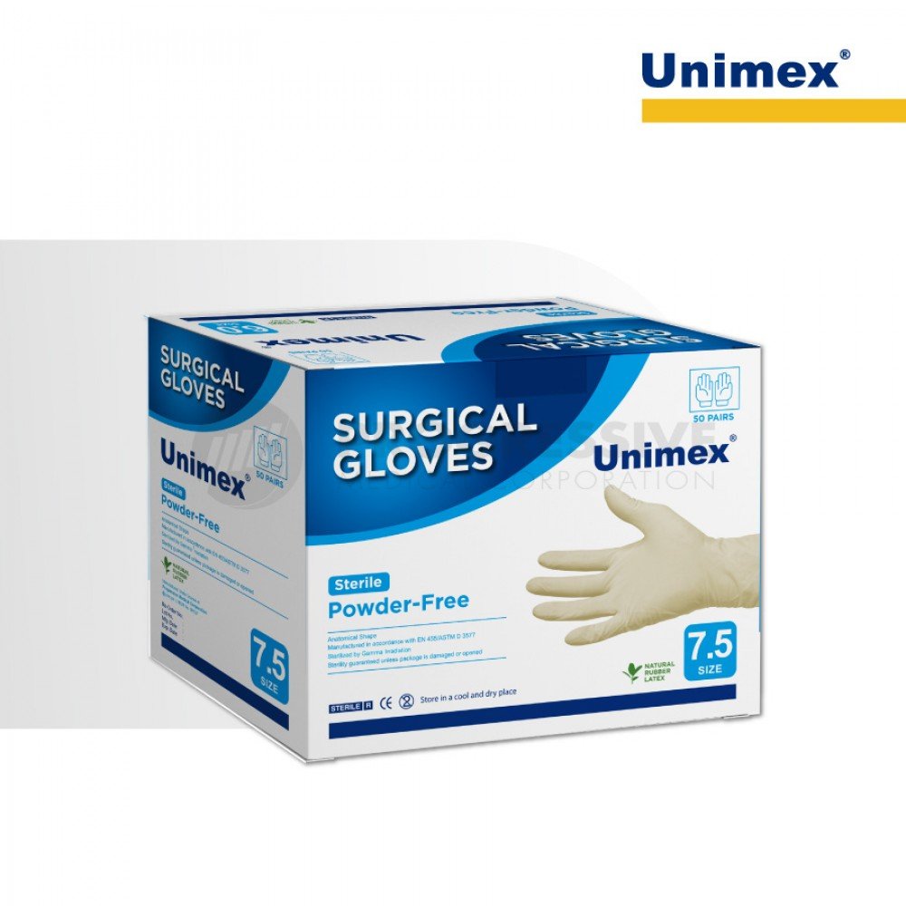 Unimex Sterile Surgical Gloves 