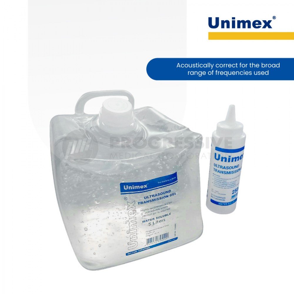 Unimex Ultrasound Transmission Gel Galon (5 Liters)