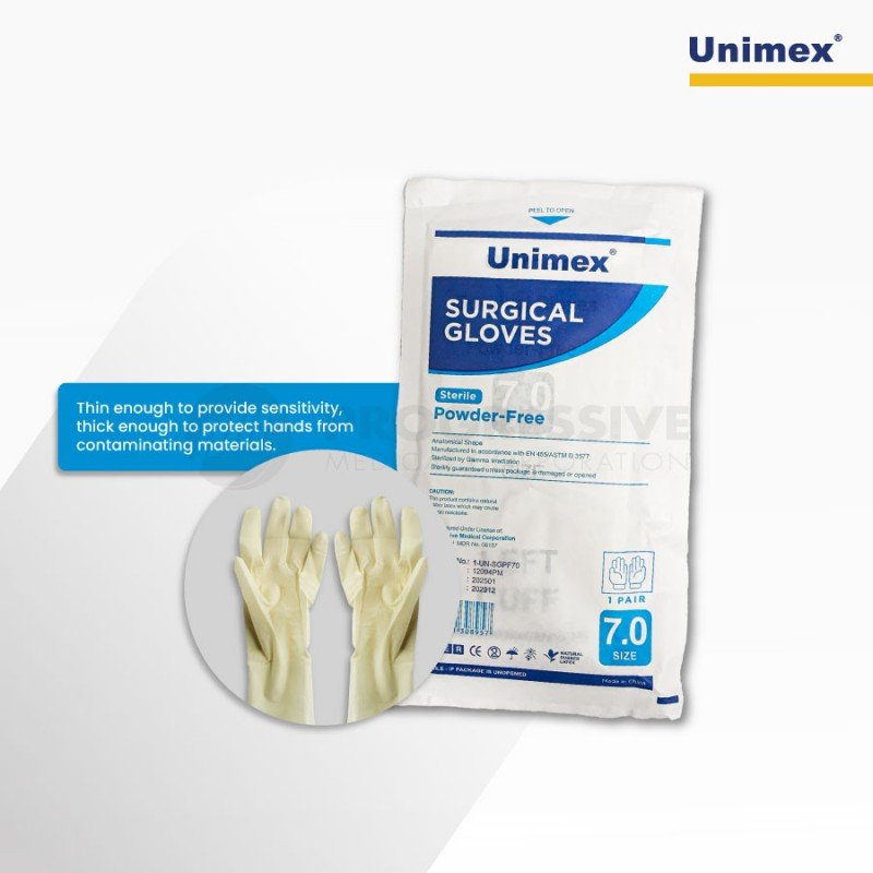 Unimex Sterile Surgical Gloves 
