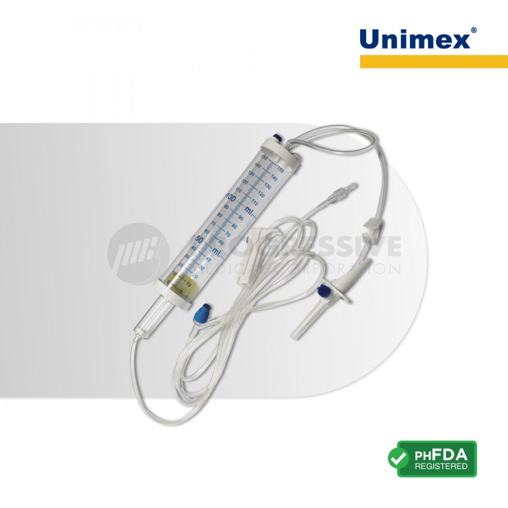 Unimex Volumetric Infusion Set NF 60dpc 150cc