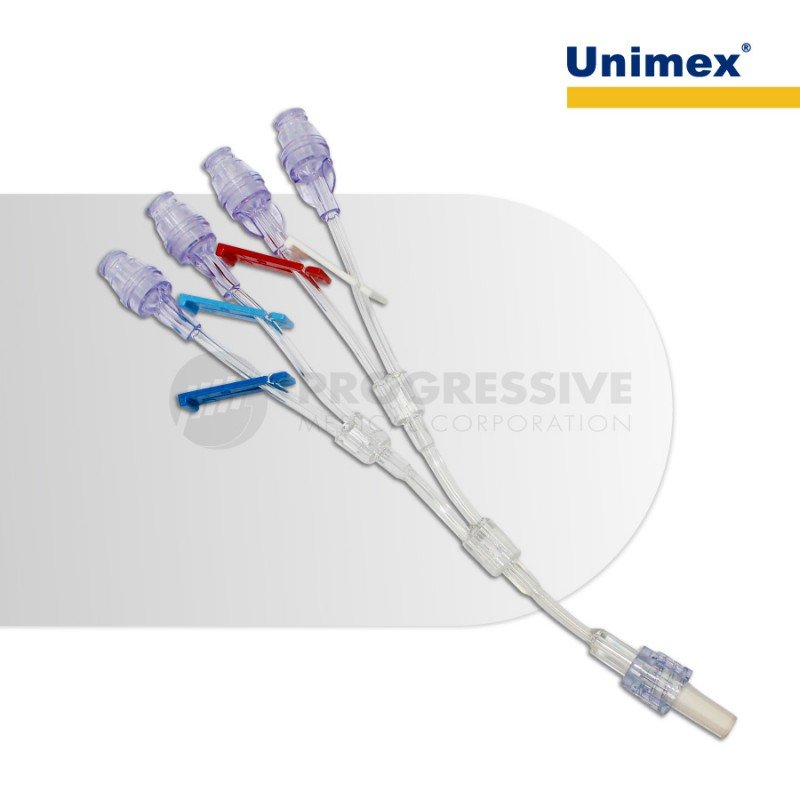 Unimex Quad- Lumen Extension Tube