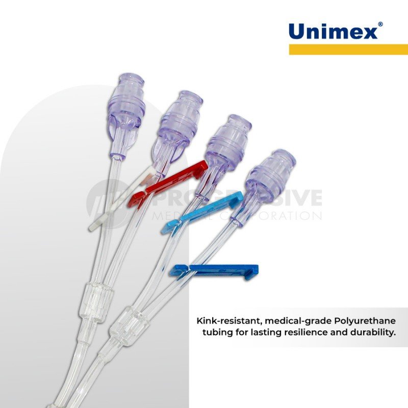 Unimex Quad- Lumen Extension Tube