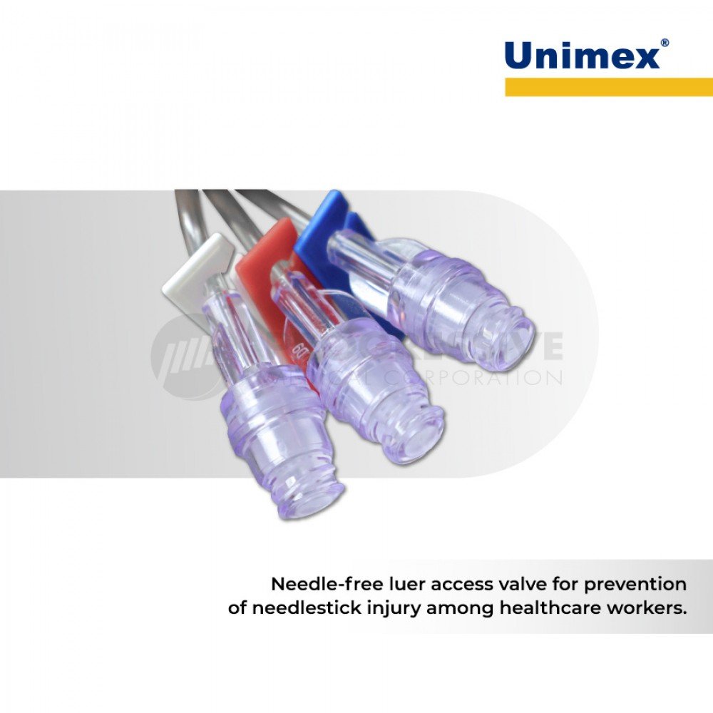 Unimex Tri-Lumen Extension Tube 