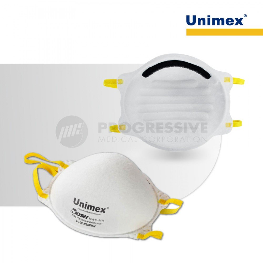 Unimex N95 Face Mask (sold by box of 20s)