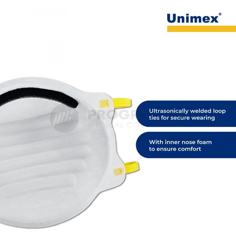 Unimex N95 Face Mask (sold by box of 20s)