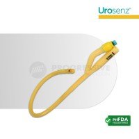 Urosenz Latex Foley Catheter, 2-Way w/o Stylet  (10 pcs)