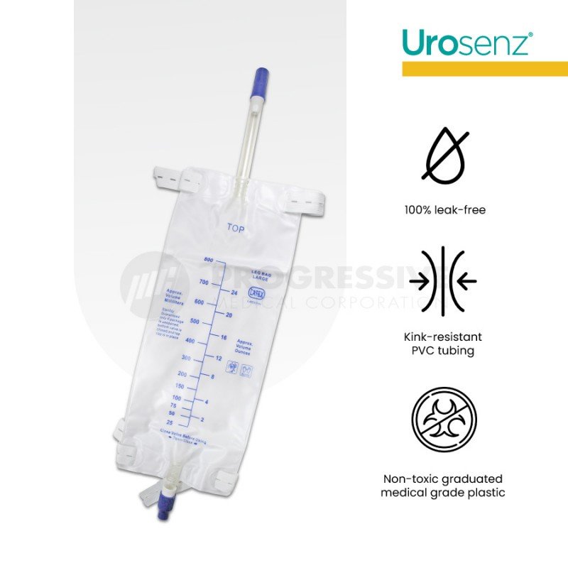 Urosenz Urine Leg Bag 800ml