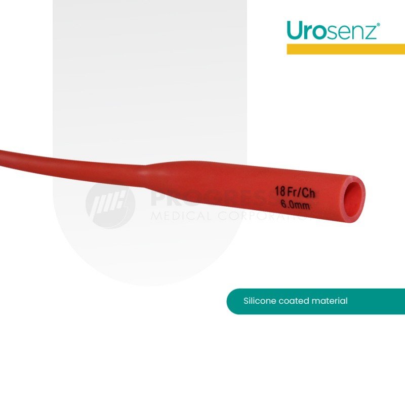 Urosenz Red Nelaton Catheter (Sold by 10s)