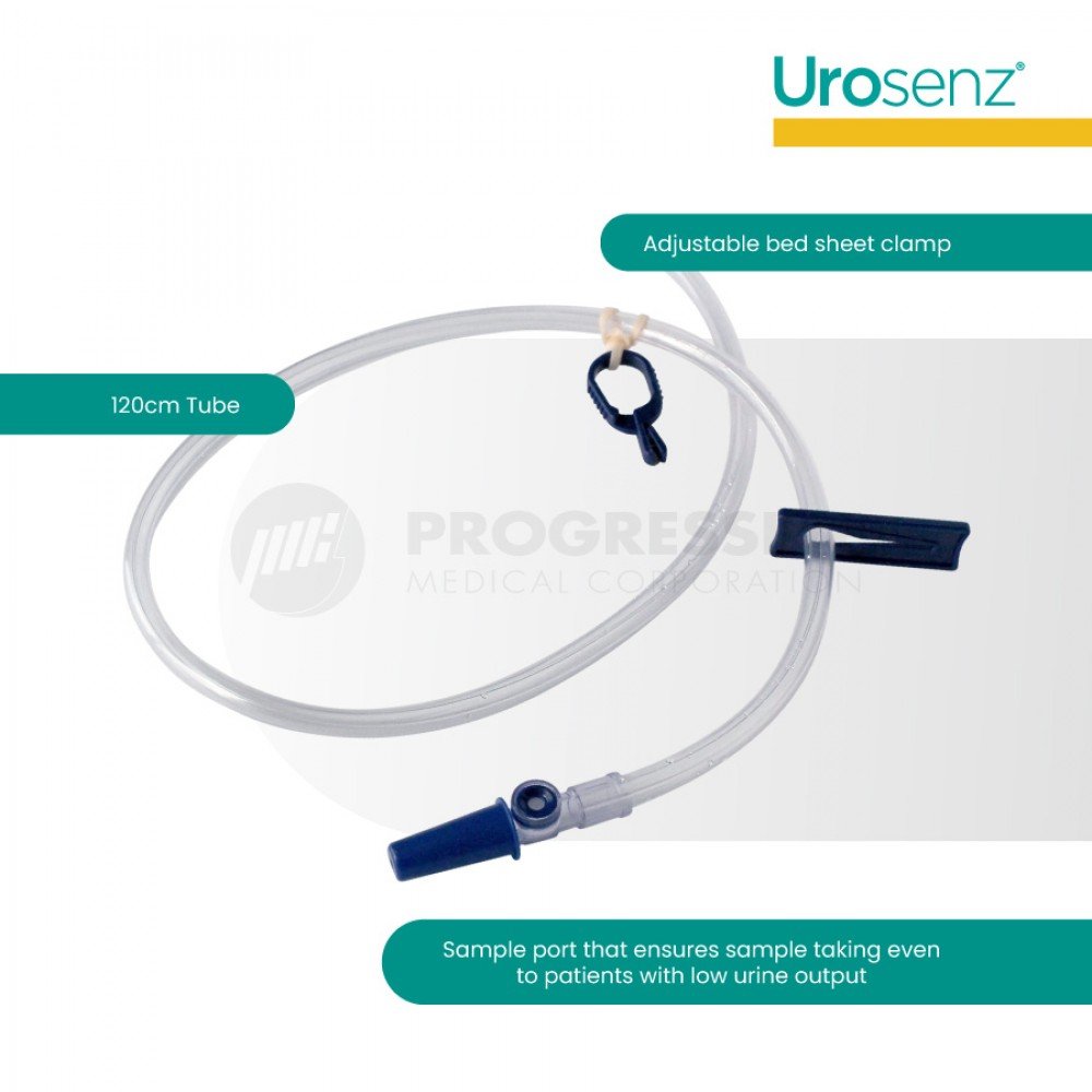 Urosenz Unigard Urine Drainage Bag with Non-Return Valve, 2500ml