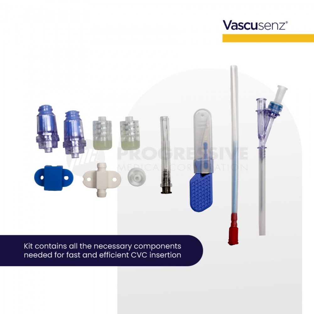 Vascusenz CVC Set 2Lumen