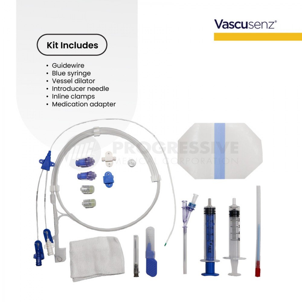 Vascusenz CVC Set 2Lumen