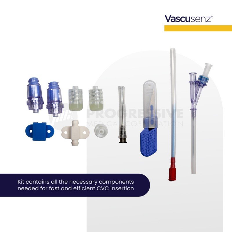 Vascusenz CVC Set 3Lumen