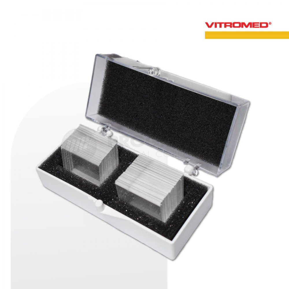 Vitromed Cover Glass, 22x22mm (sold by pack of 200s)