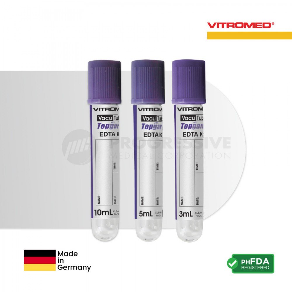 Vitromed Blood Collection Tube, EDTA K2 (100s)